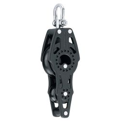 40 mm Harken 2656 Fiddle Block - Swivel, Becket | Blackburn Marine Harken Sailing Hardware